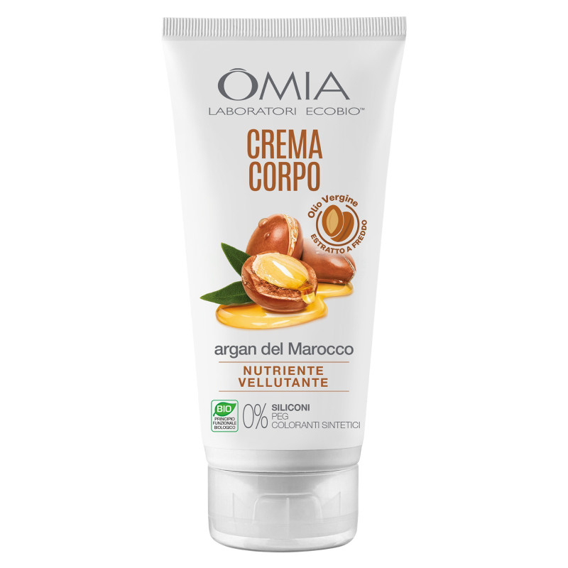 Omia Crema Corpo Ecobiologica Argan del Marocco - Flacone da 200ml