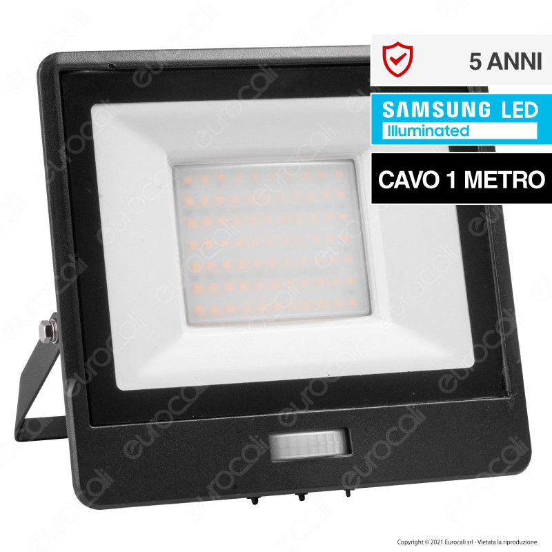 V-Tac VT-158S-1 Faro LED Floodlight 50W SMD IP65 Chip Samsung
