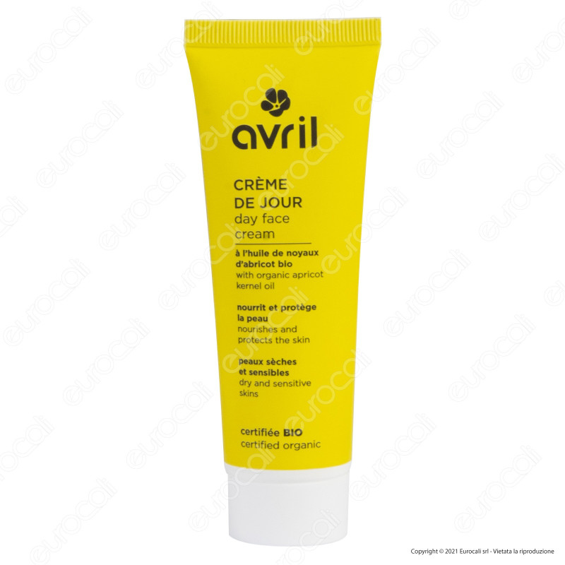 Avril Crema Giorno Viso per Pelli Secche e Sensibili con Olio di