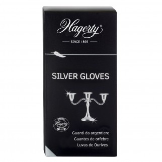 Hagerty Silver Gloves Guanti da Argentiere per Pulizia Argento e