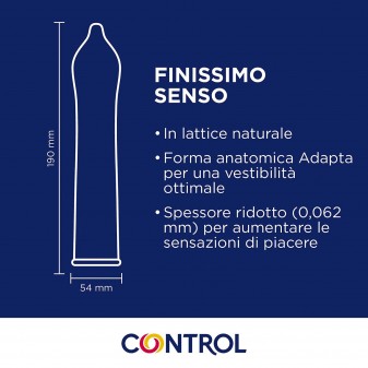 Preservativi Control Senso - Scatola da 6 / 12 Profilattici
