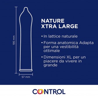 Preservativi Control Nature XL - Scatola da 6 / 12 Profilattici