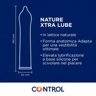 Preservativi Control Xtra Lube - Scatola da 6 Profilattici