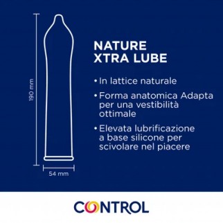 Preservativi Control Xtra Lube - Scatola da 6 Profilattici