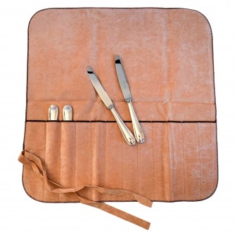 Hagerty Silver Guard Cutlery Roll Astuccio in Tessuto Antiossidante