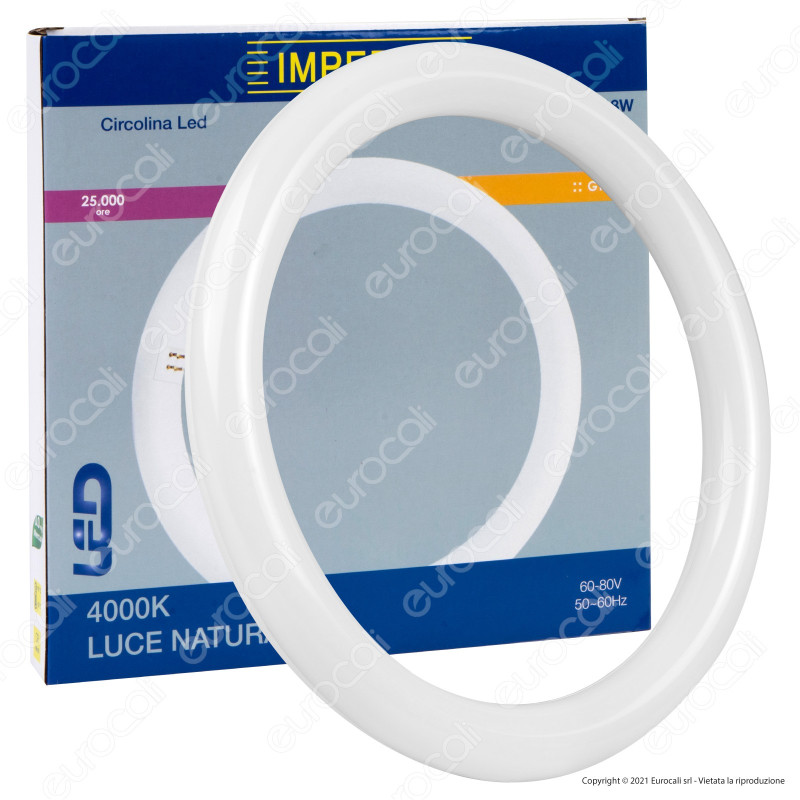 Imperia Circolina LED G10q 18W Lampadina Diametro 30cm - mod.