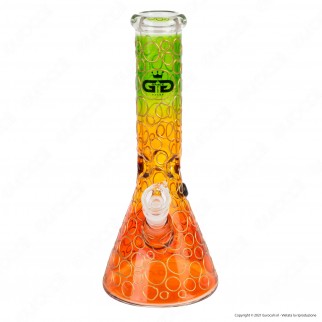 Grace Glass Bong in Vetro Rainforest Beaker Series fantasia Rain
