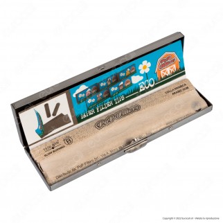 Raw Rolling Paper Stainless Steel Case Astuccio Porta Cartine in