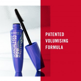 Rimmel London ScandalEyes Wow Wings 11x Mascara Colore Nero 001 Black