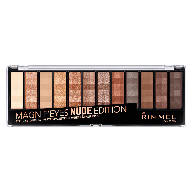Rimmel London Magnif'Eyes Nude Edition Eye Contouring Palette 12