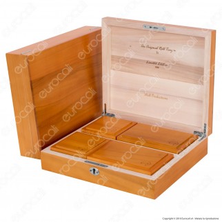 Spliff Box Deluxe T5 Stazione di Rollaggio in Legno - Wolf Production