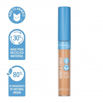 Rimmel London Kind&Free Correttore Liquido Bio Vegano Cruelty-Free a