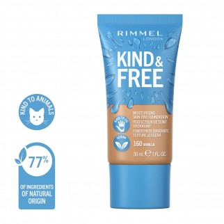 Rimmel London Kind&Free Fondotinta Liquido Bio Vegano Cruelty-Free a