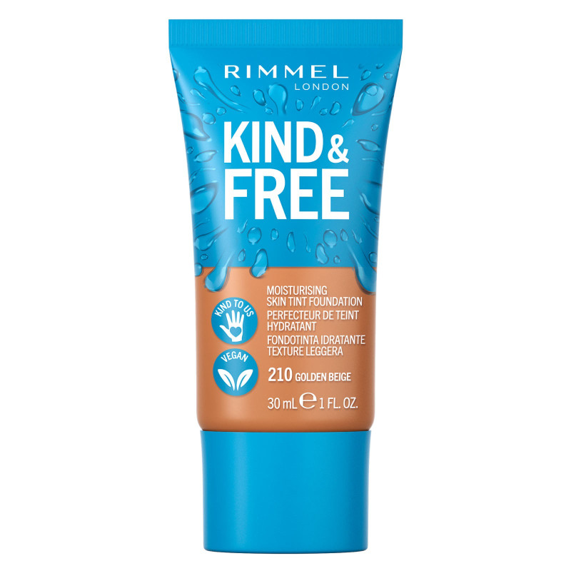 Rimmel London Kind&Free Fondotinta Liquido Bio Vegano Cruelty-Free a