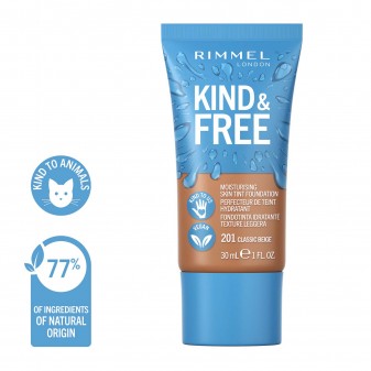 Rimmel London Kind&Free Fondotinta Liquido Bio Vegano Cruelty-Free a