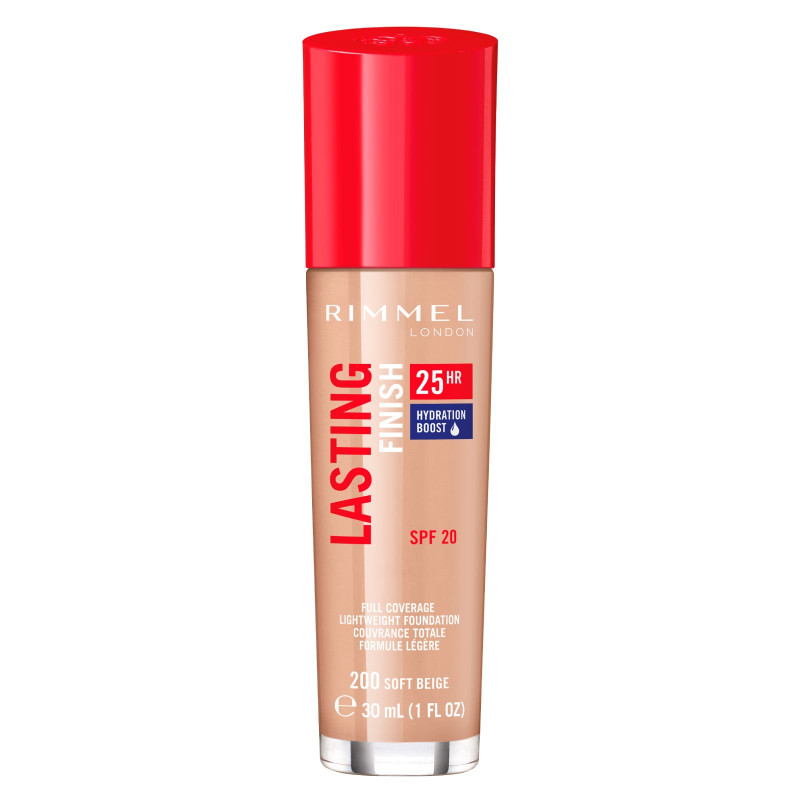 Rimmel London Lasting Finish 25hr Fondotinta Liquido Coprente a Lunga