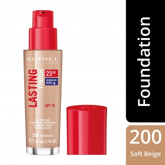 Rimmel London Lasting Finish 25hr Fondotinta Liquido Coprente a Lunga
