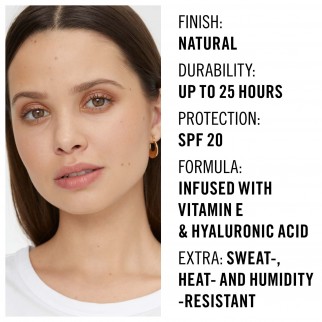 Rimmel London Lasting Finish 25hr Fondotinta Liquido Coprente a Lunga