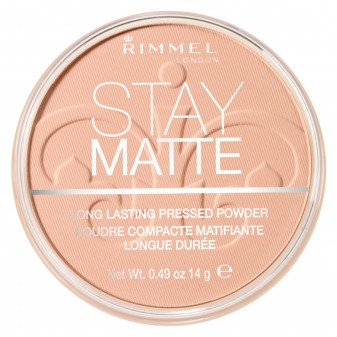 Rimmel London Stay Matte Cipria Compatta a Lunga Tenuta 005 Silky