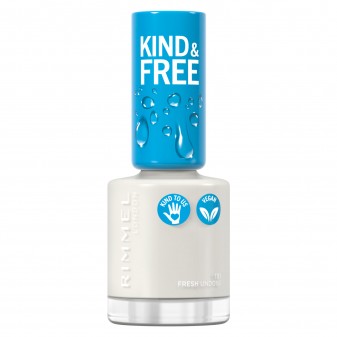 Rimmel London Kind&Free Smalto Rinforzante per Unghie Bio Vegano