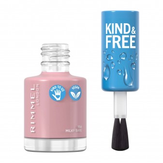 Rimmel London Kind&Free Smalto Rinforzante per Unghie Bio Vegano