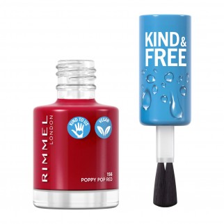 Rimmel London Kind&Free Smalto Rinforzante per Unghie Bio Vegano