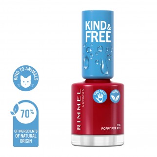Rimmel London Kind&Free Smalto Rinforzante per Unghie Bio Vegano