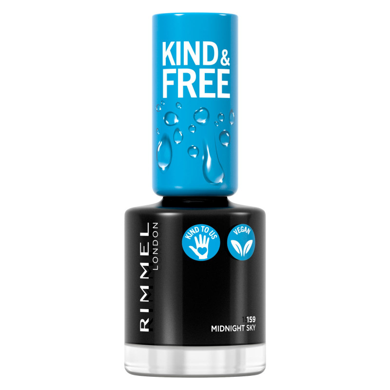 Rimmel London Kind&Free Smalto Rinforzante per Unghie Bio Vegano