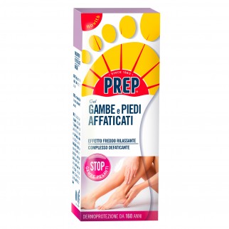 Prep Gel Gambe e Piedi Affaticati Effetto Freddo Rilassante - Flacone