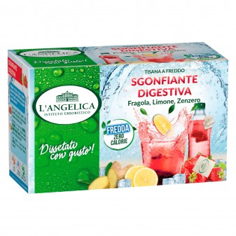 L'Angelica Tisana a Freddo Fragola Limone e Zenzero Vegan Senza