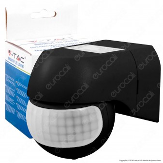 V-Tac VT-8028 Sensore di Movimento a Infrarossi per Lampadine - SKU