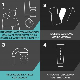 Veet For Men Kit Depilazione Aree Sensibili Crema Depilatoria e