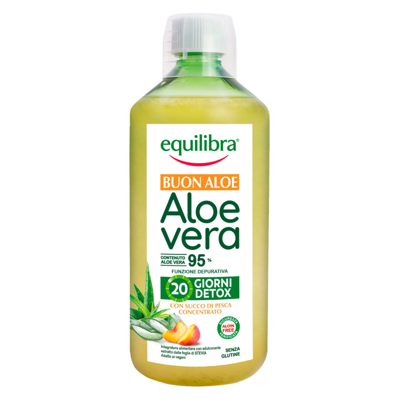 Equilibra Integratore per la Depurazione Aloe Vera 95% con