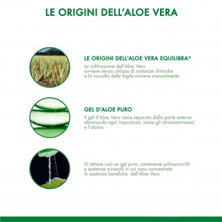 Equilibra Integratore per la Depurazione Aloe Vera Extra 99,5% -