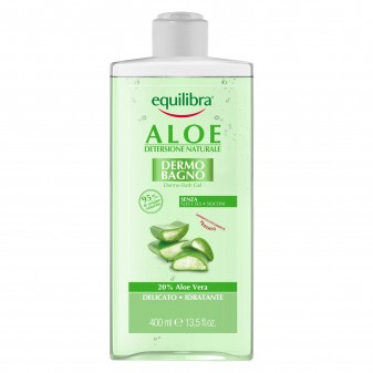 Equilibra Aloe Dermo Bagno Gel Doccia Delicato Idratante - Flacone da
