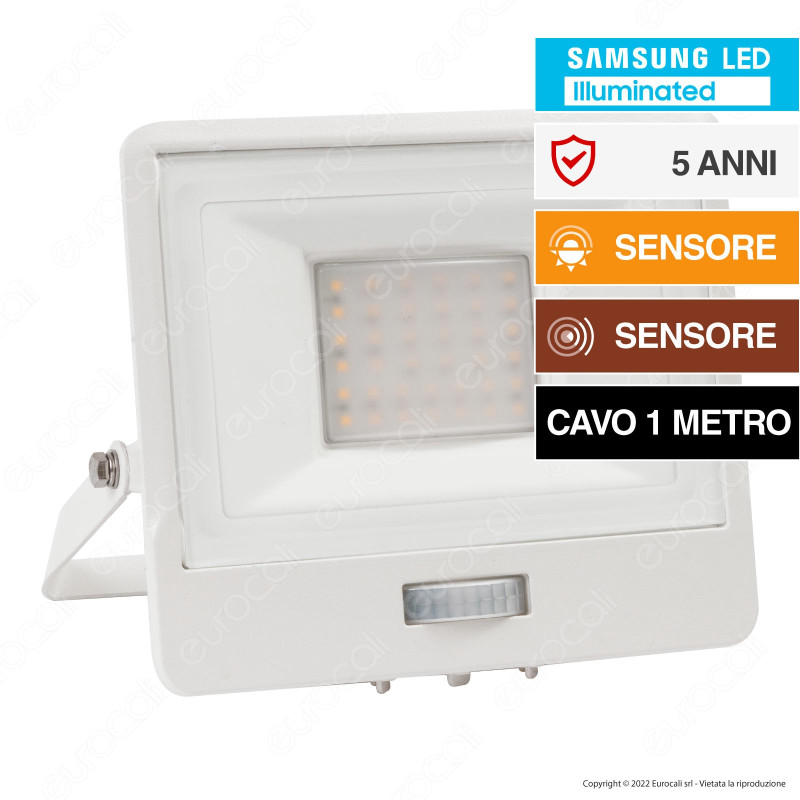 V-Tac VT-138S-1 Faro LED Floodlight 30W SMD IP65 Chip Samsung