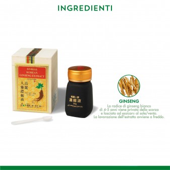 Equilibra Tono ed Energia Estratto di Ginseng Puro 100% - Barattolo