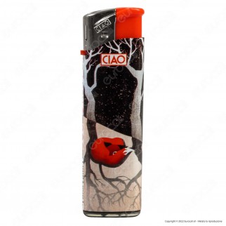 Ciao Accendino Elettronico Fantasia Red Fox - Serie da 5 Accendini