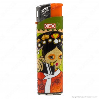Ciao Accendino Elettronico Fantasia China Pop - Serie da 5 Accendini
