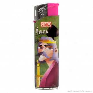 Ciao Accendino Elettronico Fantasia Cards 2 - Serie da 5 Accendini