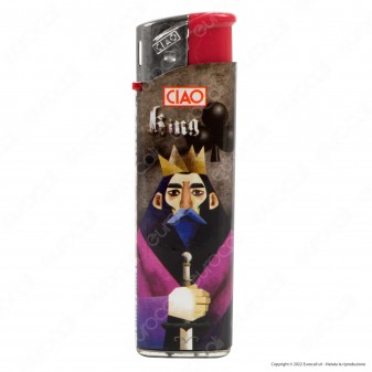 Ciao Accendino Elettronico Fantasia Cards 2 - Serie da 5 Accendini