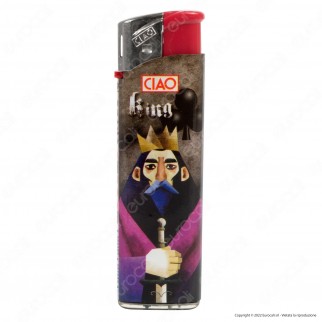 Ciao Accendino Elettronico Fantasia Cards 2 - Serie da 5 Accendini