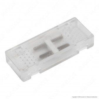 FAI Tappo Aperto in Plastica Trasparente per Copertura Connettore