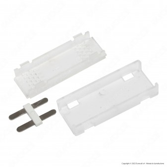 FAI Tappo Aperto in Plastica Trasparente per Copertura Connettore