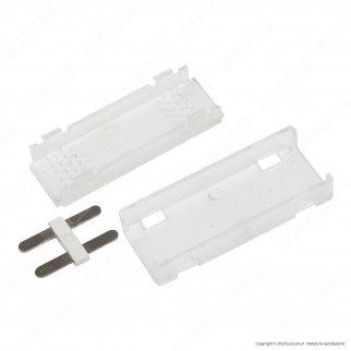 FAI Tappo Aperto in Plastica Trasparente per Copertura Connettore