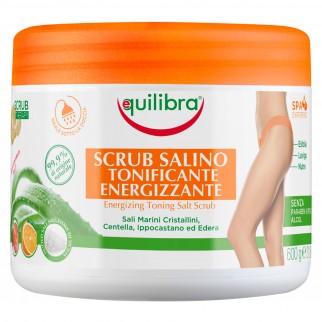 Equilibra Scrub Salino Tonificante Energizzante Azione Esfoliante per
