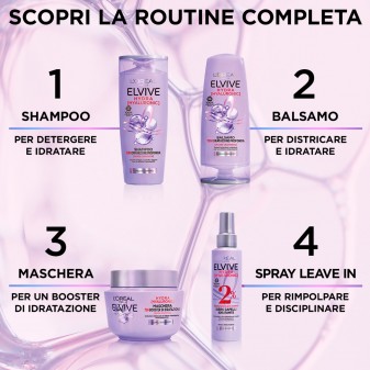 L'Oréal Paris Elvive Hydra Hyaluronic Siero Capelli Idratante Spray