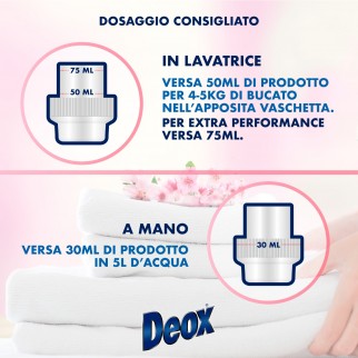 Deox Ammorbidente Carezza di Primavera con Tecnologia Antiodore -