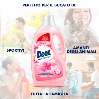 Deox Ammorbidente Carezza di Primavera con Tecnologia Antiodore -