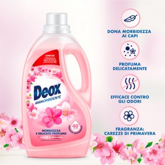 Deox Ammorbidente Carezza di Primavera con Tecnologia Antiodore -